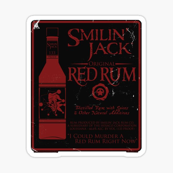 Red Rum Sticker