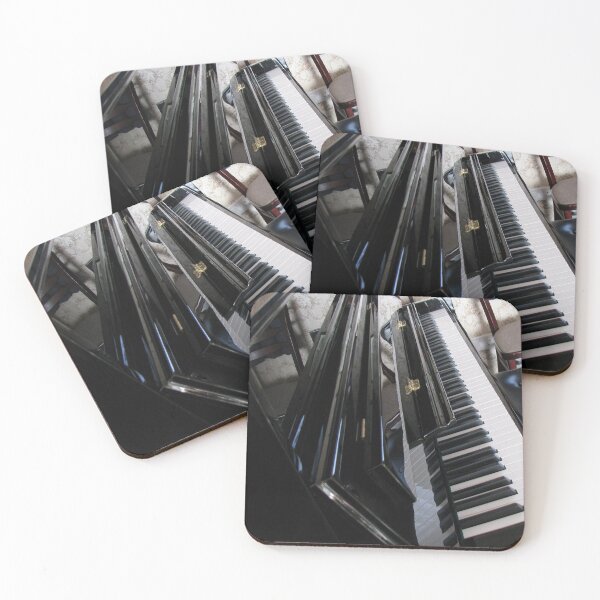 Item preview, The Ebony and the Ivory - Piano Reflections designed and sold by BlueMoonRose.