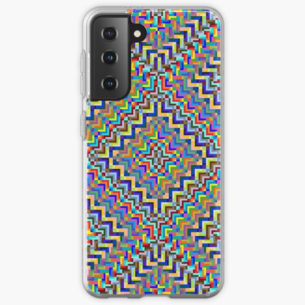 Psychedelic Hypnotic Visual Illusion Samsung Galaxy Soft Case