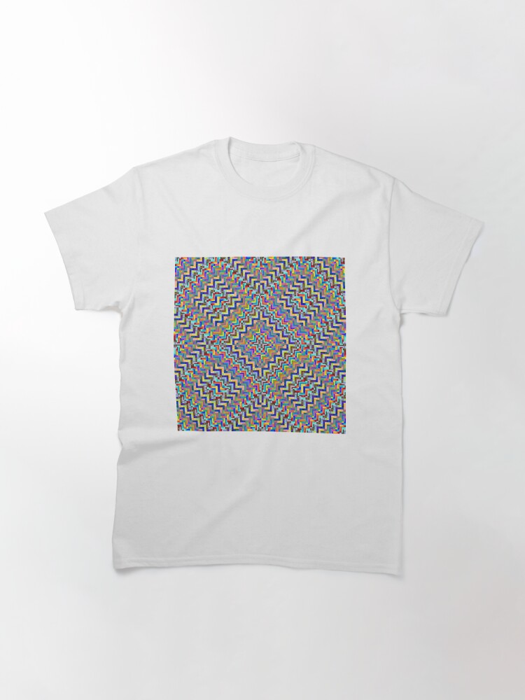 Alternate view of Psychedelic Hypnotic Visual Illusion Classic T-Shirt