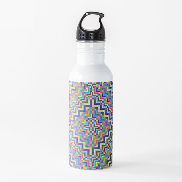 Psychedelic Hypnotic Visual Illusion Water Bottle