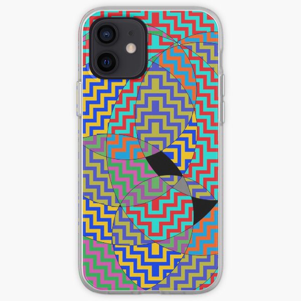 Psychedelic Hypnotic Visual Illusion iPhone Soft Case