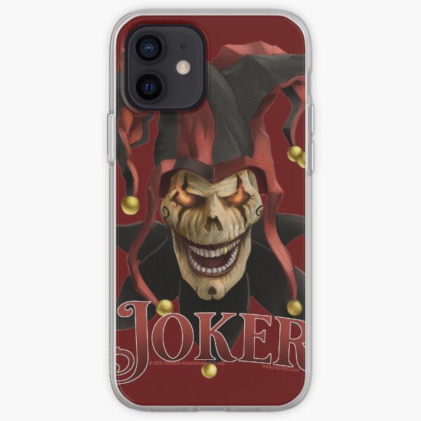 Red Joker iPhone Soft Case