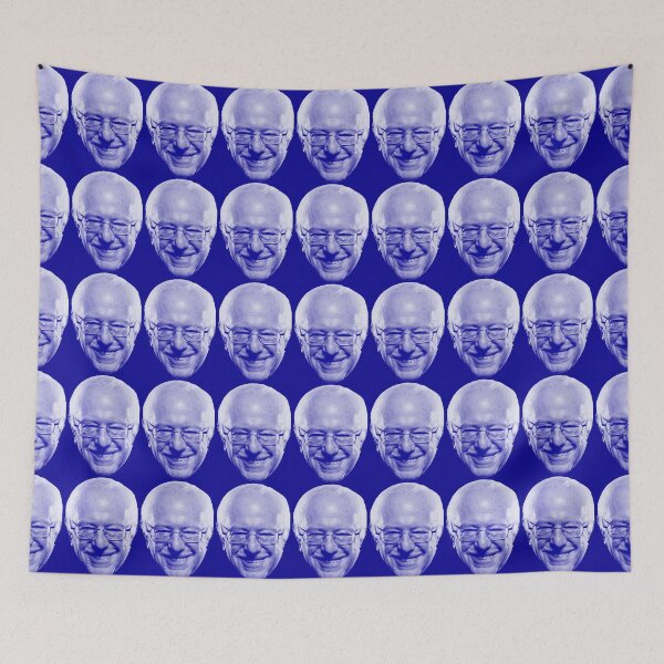 Item preview, Bernie Head - Unite Blue designed and sold by Thelittlelord.
