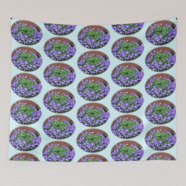 Item preview, Canterbury Bells - Oval Vignette designed and sold by BlueMoonRose.