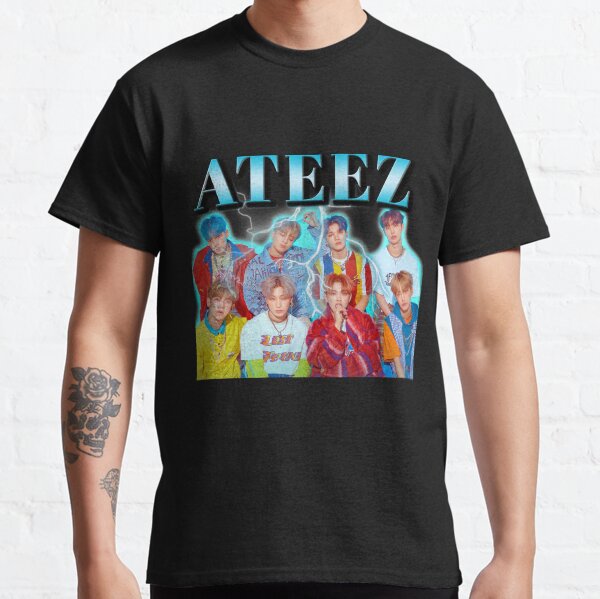 Chemise ATEEZ Vintage T-shirt classique