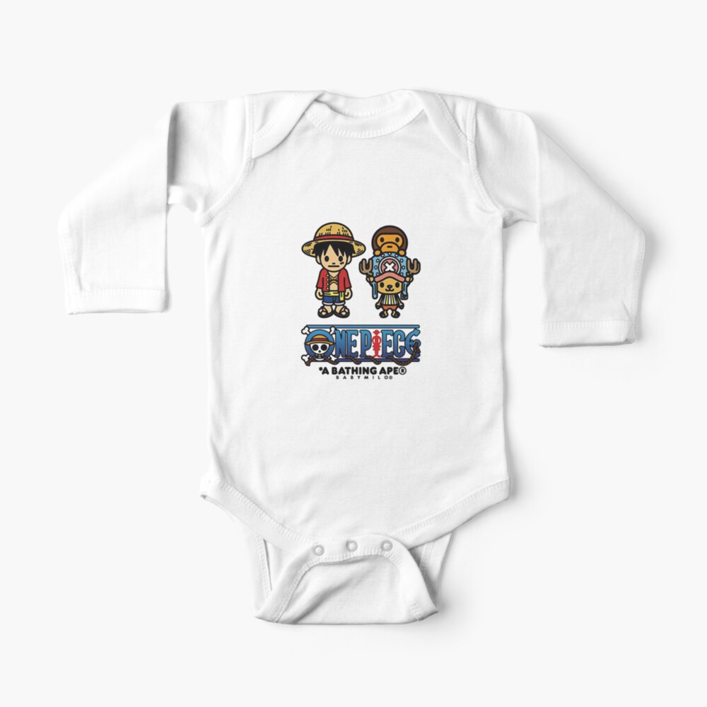 Bape Baby Milo One Piece Rare Collab One Piece X Bape Kids T Shirt By Flxtchrr Redbubble
