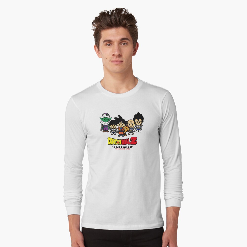 Camiseta Bape Baby Milo Dragon Ball Z Rare Collab De Flxtchrr Redbubble