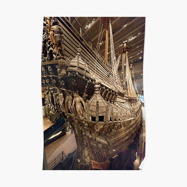 Stern of the Vasa Poster