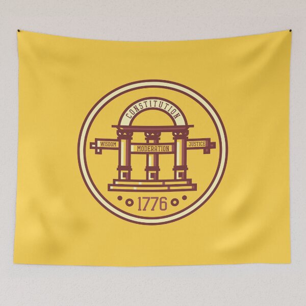 Item preview, Georgia Crest designed and sold by DarumaCreative's Shop.