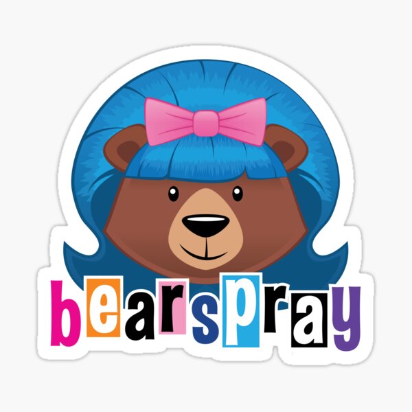 Bearspray Sticker