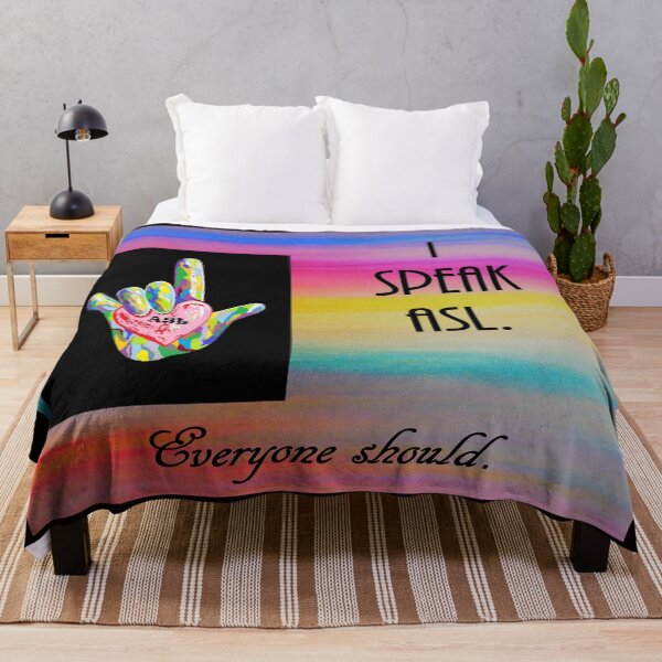 Item preview, I Speak ASL Everyone Should designed and sold by EloiseArt.