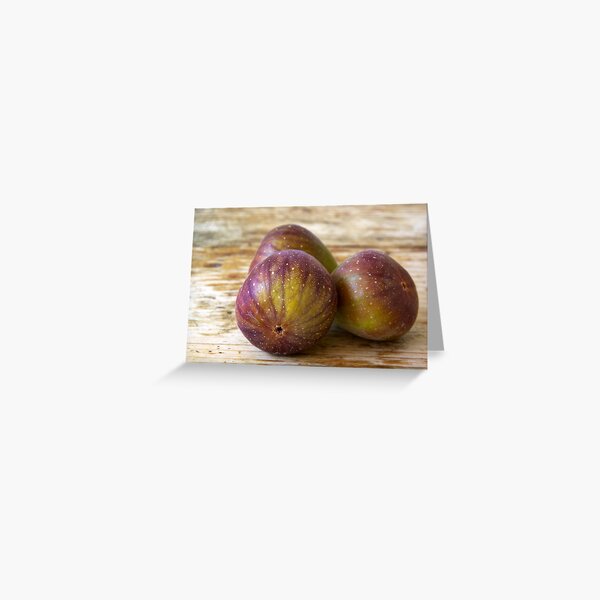 Figs on the table Greeting Card