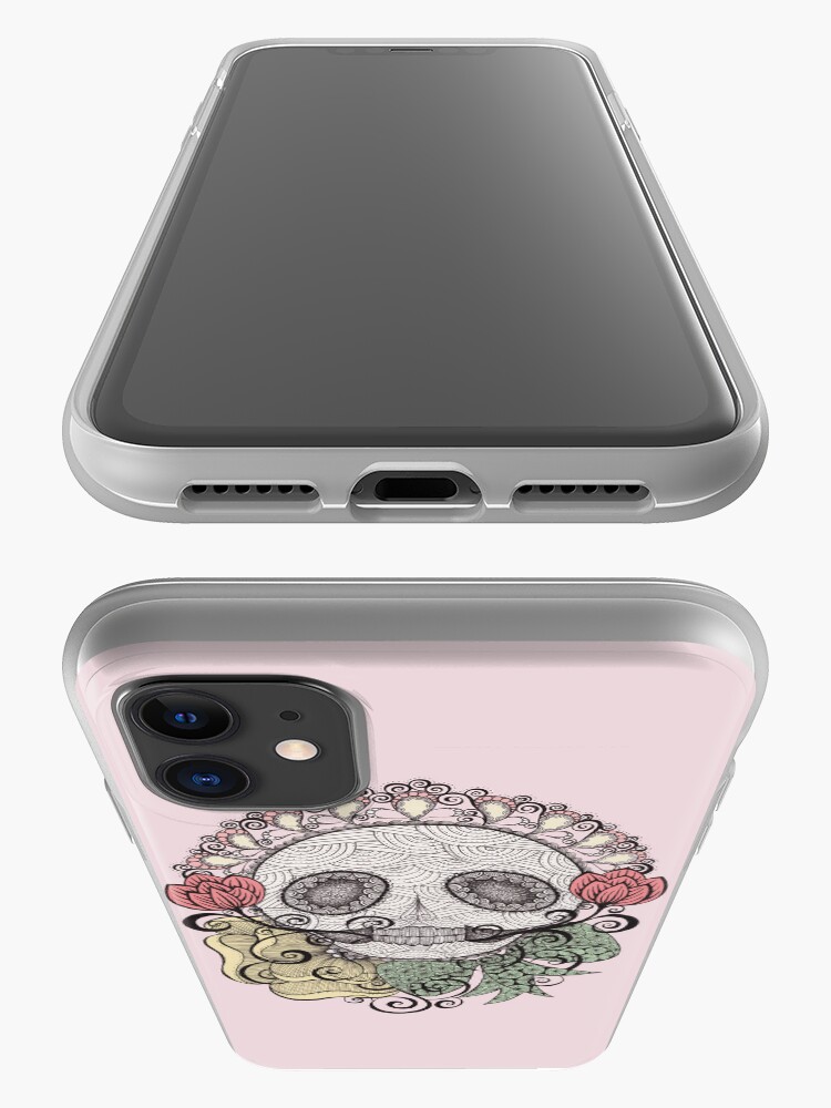 Alternate view of Skull Fiesta iPhone Case & Cover