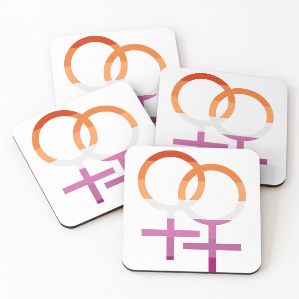 Item preview, Double Venus Lesbian Symbol designed and sold by lezrock.