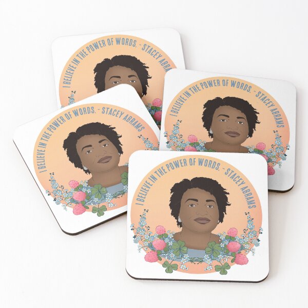 Item preview, Stacey Abrams: I Believe In The Power Of Words designed and sold by fabfeminist.
