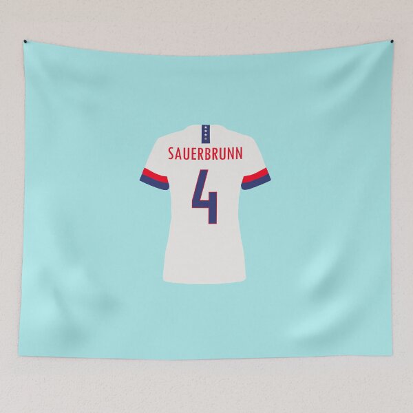 Item preview, Becky Sauerbrunn USWNT Jersey designed and sold by mappsart.