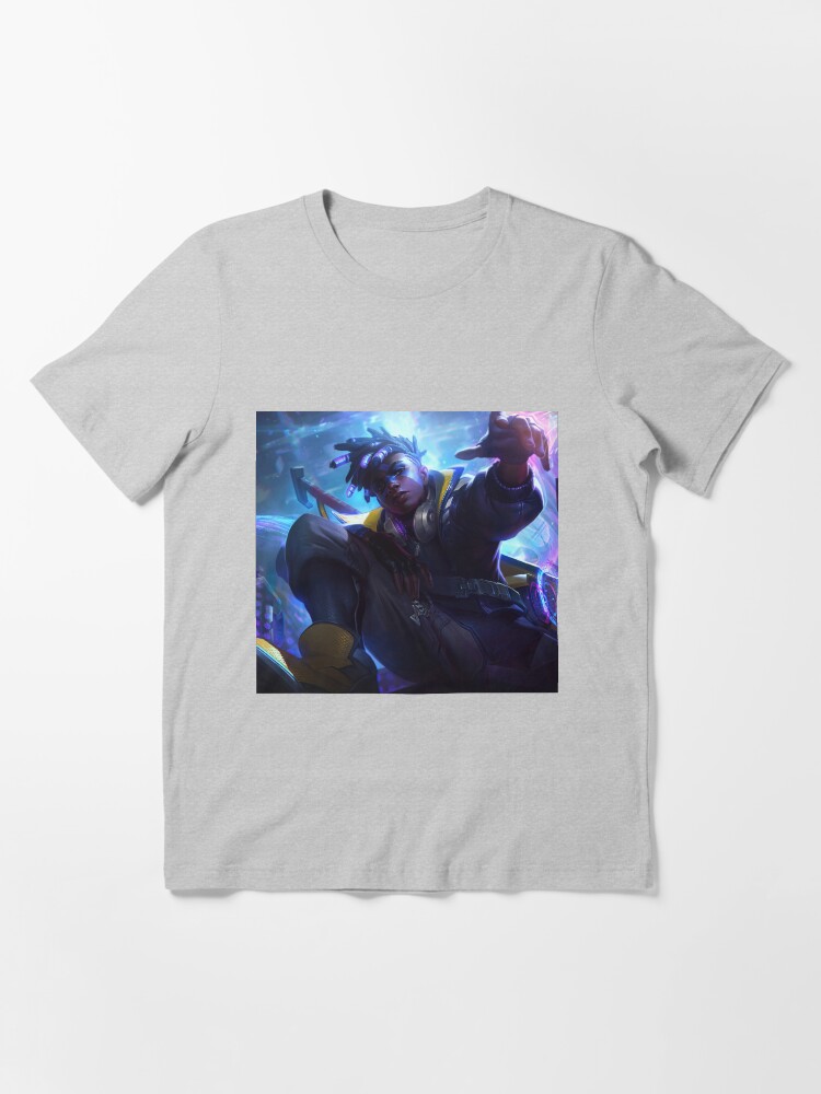 True Damage Ekko Splash Art League Of Legends T Shirt By Challengerb Redbubble Check out this fantastic collection of true damage ekko wallpapers, with 37 true damage ekko background images for your desktop, phone or tablet. true damage ekko splash art league of legends t shirt by challengerb redbubble