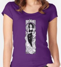 Peachy keen! Women's Fitted Scoop T-Shirt