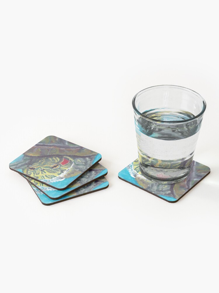 Alternate view of Red Eared Slider Coasters (Set of 4)
