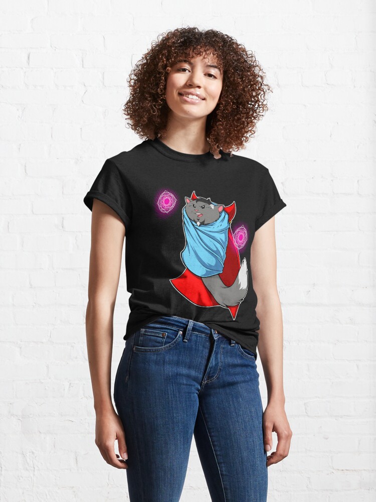 Alternate view of  Purrito Supreme Snug Kitty Cat Meme  Parody Cosplay Classic T-Shirt