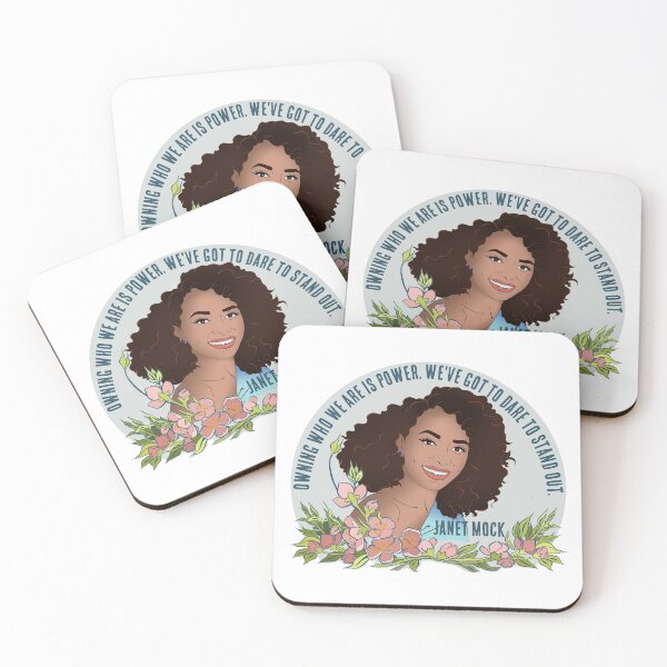 Item preview, Janet Mock: Owning Who We Are Is Power. We've Got To Dare To Stand Out. designed and sold by fabfeminist.