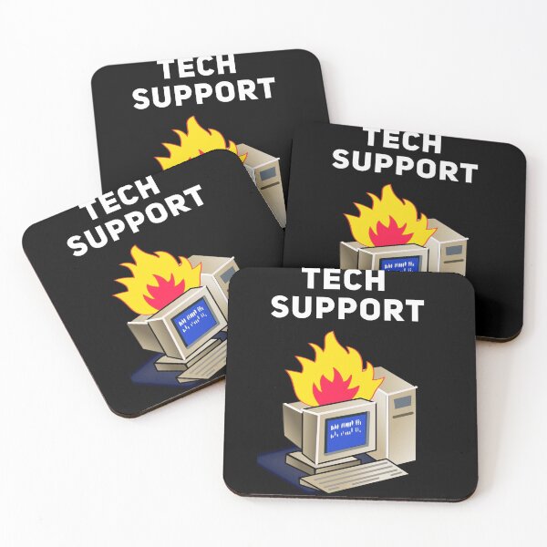Item preview, Tech Support Computer Fire BDOS designed and sold by Joepseudo.