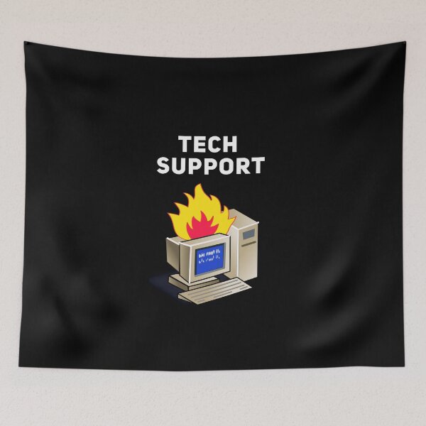Item preview, Tech Support Computer Fire BDOS designed and sold by Joepseudo.