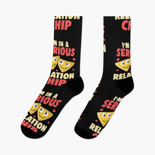 Item preview, Serious Relation Relationship Tortilla Chip Gift designed and sold by redshirtz.