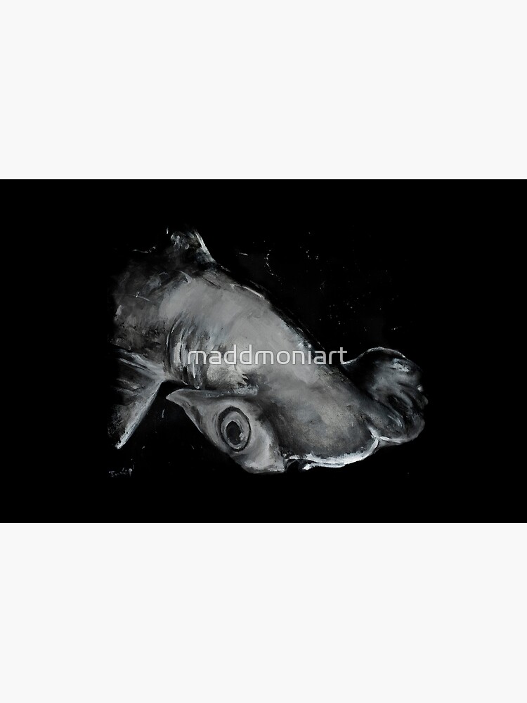 Hammerhead Shark Painting by maddmoniart