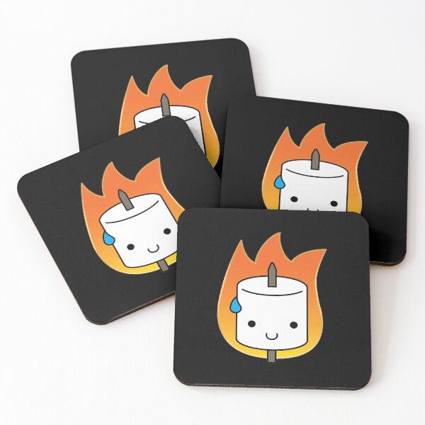 Item preview, In-Denial Flaming Marshmallow designed and sold by M-lee400.