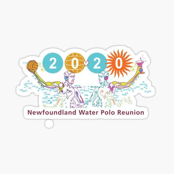 Newfoundland Water Polo Reunion Sticker