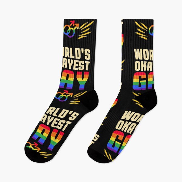 Item preview, Mundos Okayest Gay Gay Gift designed and sold by redshirtz.
