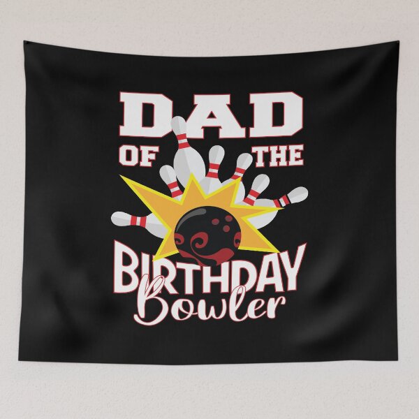 Item preview, Dad Of The Birthday Bowler Kid Bowling Party product designed and sold by Grabitees.