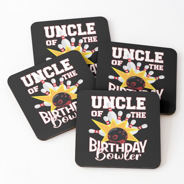 Item preview, Uncle Of The Birthday Bowler Kid Bowling Party print designed and sold by Grabitees.