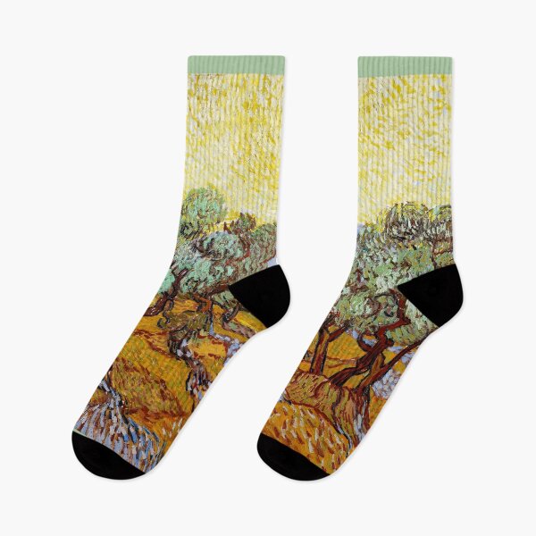 Item preview, Van Gogh - Olive Trees with Yellow Sky and Sun designed and sold by NewNomads.
