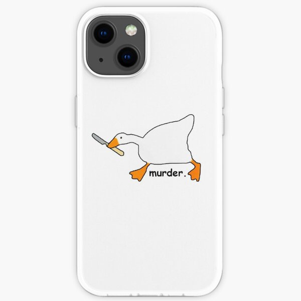 Untitled Goose Game Murder iPhone Soft Case