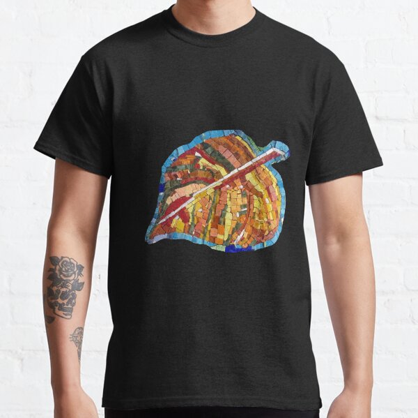 Mosaic Smalti Leaf Classic T-Shirt