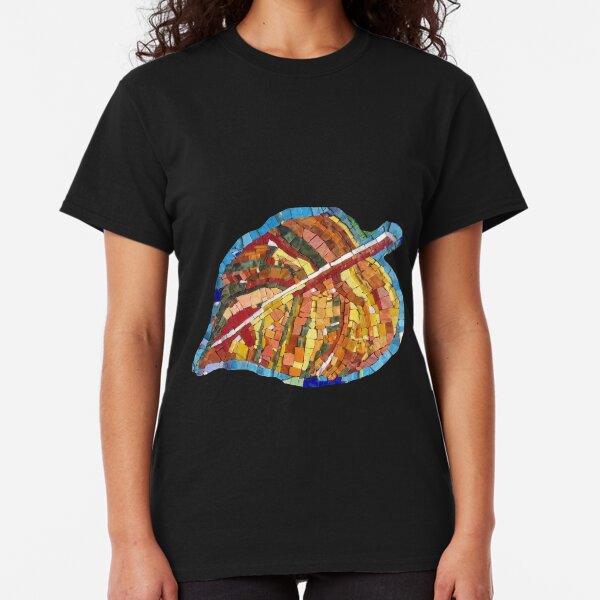 Mosaic Smalti Leaf Classic T-Shirt