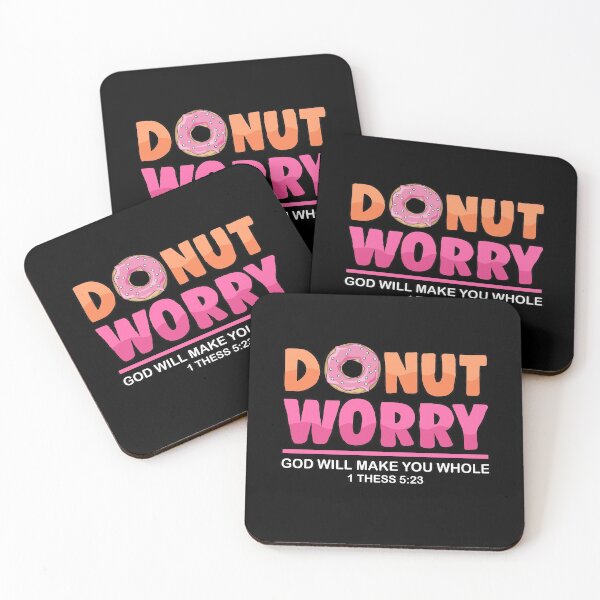 Item preview, Donut Worry God Jesus Sermon Bible Gift designed and sold by redshirtz.