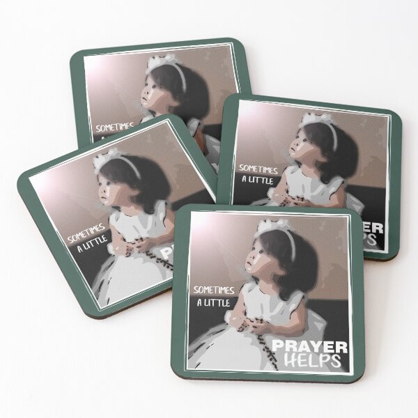 Item preview, Sometimes A Little Prayer Helps designed and sold by germar2015.