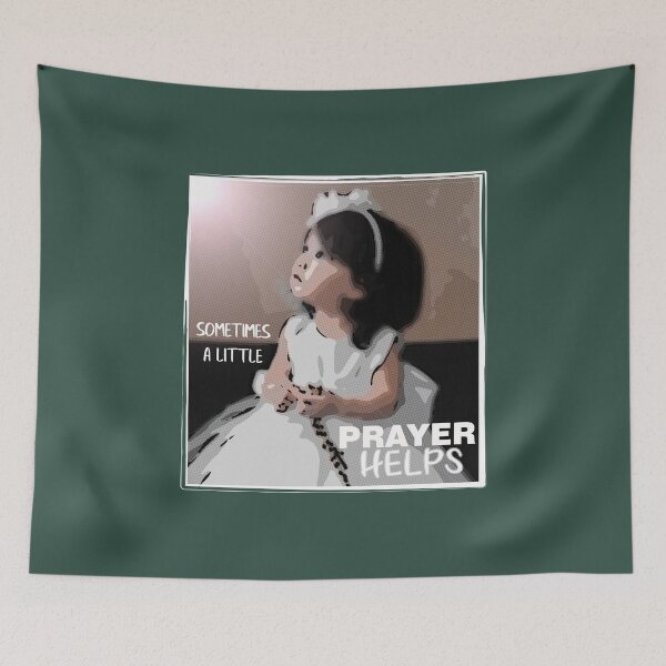 Item preview, Sometimes A Little Prayer Helps designed and sold by germar2015.