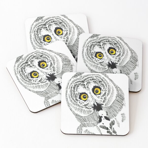 Item preview, Great Grey Owl #1 designed and sold by sarahkwiseman.