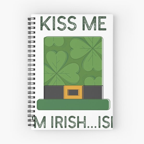 Item preview, Kiss Me I'm Irish...ish designed and sold by GrownFolkMotto.