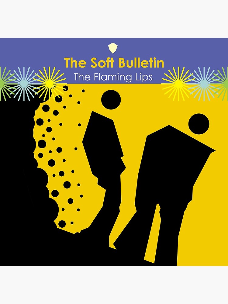 flaming lips soft bulletin shower curtain