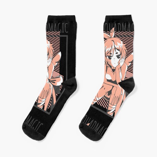 Female Anime Character . #squadmagic Socks