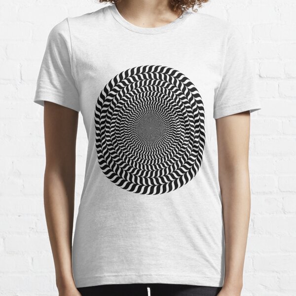 Psychedelic Hypnotic Visual Illusion Essential T-Shirt
