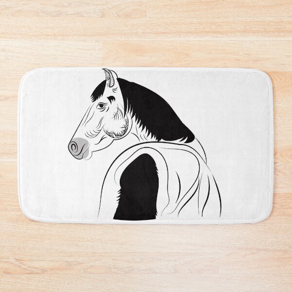 Item preview, horse t-shirt | horse looking back t-shirt | horse black and white t-shirt design  designed and sold by KARTICK DUTTA.