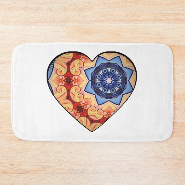 Item preview, Eye Star Mandala Heart  designed and sold by Michell Rosenthal.