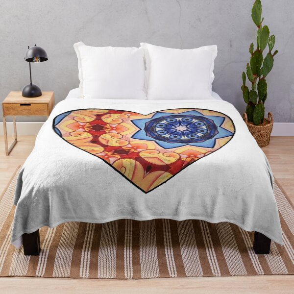 Item preview, Eye Star Mandala Heart designed and sold by Michell Rosenthal.